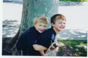 My favorite picture of the boys. 2004.