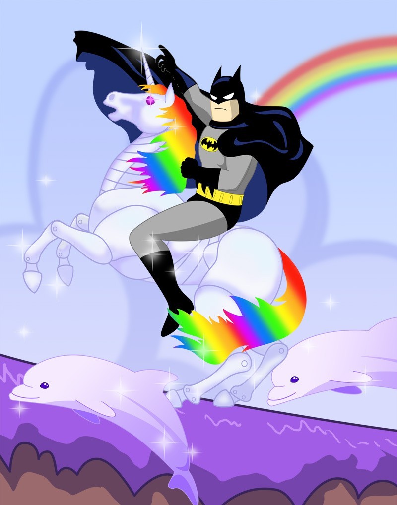 Mi PJ mola más Batman_riding_a_unicorn